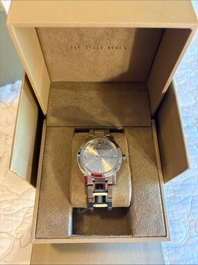 Burberry Stainless Steel Watch-Silver